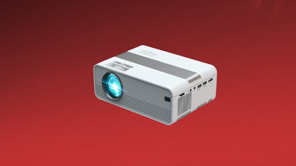 Súper chollo en este proyector compacto: altavoz integrado, 150 pulgadas y a precio mínimo histórico